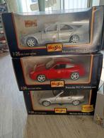Maisto 1:24 - Modelauto (9) - Mercedes-Benz, Porsche, Nieuw