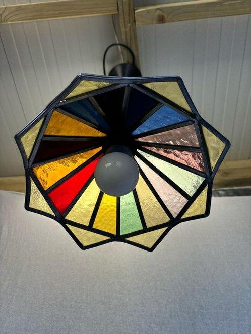 Lamp - Art Nouveau Tiffany Hanglamp: Een Kunstwerk van, Antiek en Kunst, Curiosa en Brocante