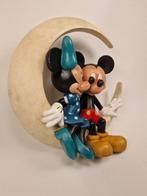Disney - Peter Mook - sculptuur, Mickey & Minnie op de maan, Verzamelen, Disney, Nieuw