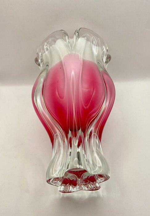 Chribska - Josef Hospodka - Vaas - overgasmond glas, Antiek en Kunst, Antiek | Glaswerk en Kristal