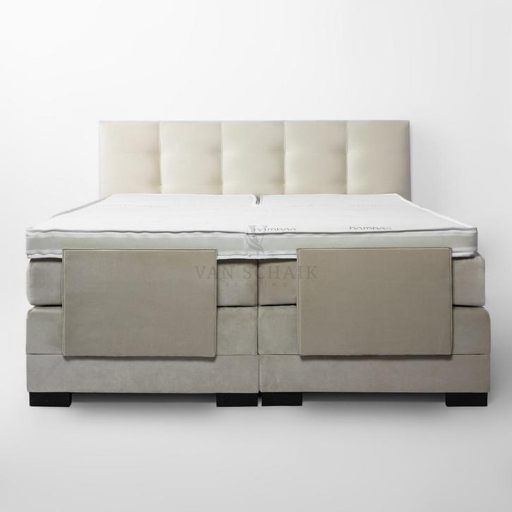 van Schaik Boxspring Miami Elektrisch - 180 x 210, Maison & Meubles, Chambre à coucher | Lits boxsprings
