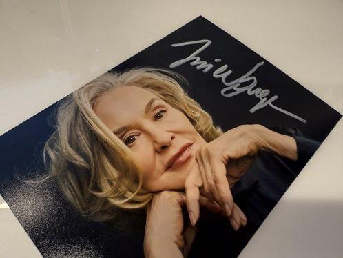 Jessica Lange - Jessica Lange photograph (signed in person), Verzamelen, Film en Tv
