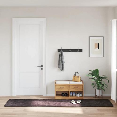 vidaXL Vloerkleed wasbaar anti-slip 80x300 cm, Huis en Inrichting, Stoffering | Tapijten en Vloerkleden, Nieuw, Verzenden
