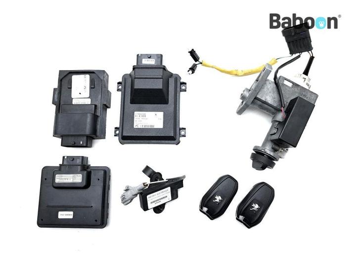 Contactslot Set met Immobiliser Peugeot Metropolis 400i, Motoren, Onderdelen | Overige, Gebruikt, Verzenden