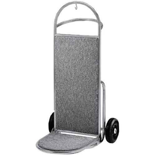 Bagage steekwagen RVS | 595x700x1200(h)mm Bolero, Zakelijke goederen, Horeca | Keukenapparatuur, Nieuw in verpakking, Verzenden