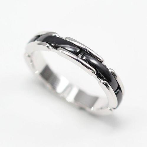 Chanel - Ring - Ultra Ring Small - 18 karaat Witgoud, zwarte, Handtassen en Accessoires, Ringen