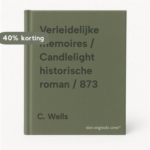 Verleidelijke memoires / Candlelight historische roman / 873, Boeken, Historische romans, Gelezen, Verzenden