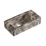Fontein Best Design Allure 36x18x9 cm Rechts Marmer Bruin, Doe-het-zelf en Bouw, Ophalen of Verzenden, Nieuw, Overige typen
