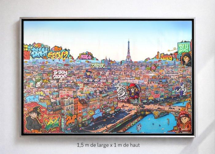 BLACH (Maxime Blachere) - PARIS DBZ XL, Antiquités & Art, Art | Peinture | Moderne