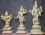 Indiase diëten (3/drie) - Brons - India - 19e eeuw