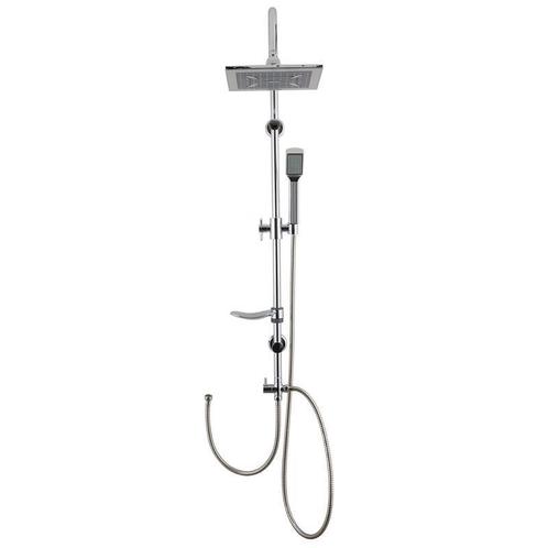 Colonne de douche à effet pluie - Avec 2 pommeaux de douche, Huis en Inrichting, Woonaccessoires | Overige, Verzenden