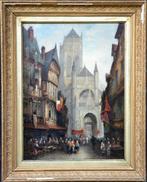 Charles Peter Pitt (1822-1895) - Procession près dune, Antiek en Kunst