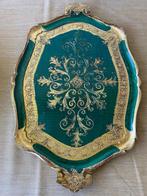 Dienblad - Hout, goudkleurig - Elf Fiorentijnse