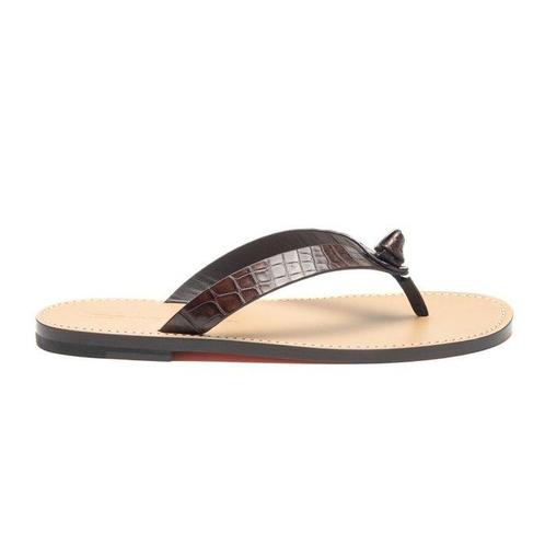 Santoni - Alligator Sandals - Patina - UK: 7.5 / US: 8.5 /, Kleding | Heren, Schoenen