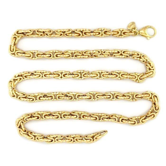 Handmade - Halsketting - Bizantina satinata - 12.3 g - 18, Bijoux, Sacs & Beauté, Colliers