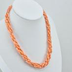 Corail - Argent - Collier - Corallo Rosato Intense44, Antiquités & Art