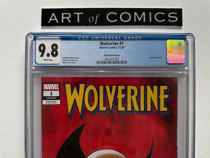 Wolverine #1 - CGC 9.8 - Mike Zeck Variant cover - 1 Graded, Livres, BD | Comics