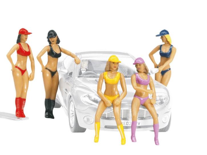 Schaal 1:32 Carrera Digital 20021114 Set of figures, Pit..., Kinderen en Baby's, Speelgoed | Racebanen, Gebruikt, Carrera, Ophalen of Verzenden