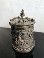 Old Sheffield - Doos - Hout, Koper, Verzilverd - Antieke