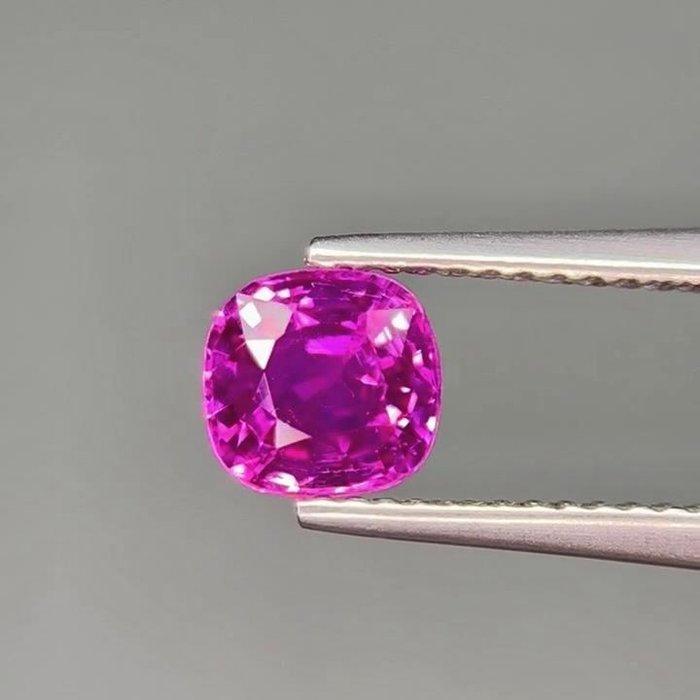 Zonder Minimumprijs - 1 pcs Paars, Roze Robijn, Saffier -, Handtassen en Accessoires, Edelstenen