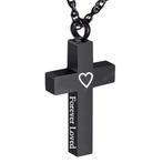 Fako Bijoux® - Ketting - Ashanger / Assieraad - Kruis, Handtassen en Accessoires, Kettingen, Verzenden, Nieuw
