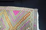 Oversized Vintage handgeweven Kelim-tapijt - Vloerkleed -, Nieuw