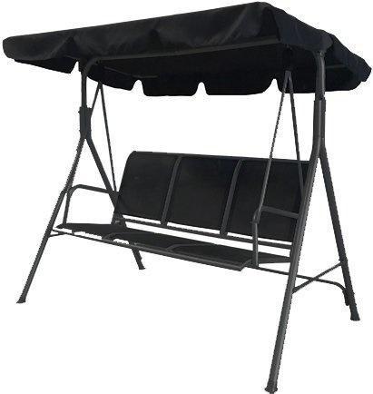 Schommelbank - 3-zits - grijs - 180 x 100 x 170 cm, Kinderen en Baby's, Speelgoed | Buiten | Speeltoestellen, Nieuw, Ophalen of Verzenden