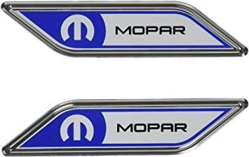 MOPAR spatbord logo klein set van 2 stuk, Auto-onderdelen, Overige Auto-onderdelen, Nieuw, Dodge, Ophalen of Verzenden