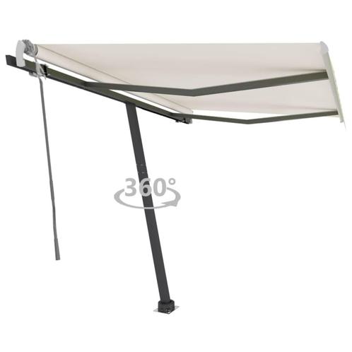 vidaXL Luifel vrijstaand handmatig uittrekbaar 350x250 cm, Tuin en Terras, Zonneschermen, Nieuw, Verzenden
