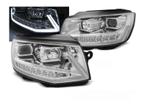 LED Tube koplampen Chrome knipperlicht, Auto-onderdelen, Nieuw, Volkswagen, Verzenden