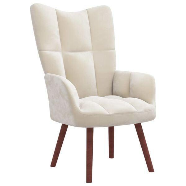 Comfort Relaxstoel Cremewit | Retour Deal | 40%, Huis en Inrichting, Fauteuils, 50 tot 75 cm, Minder dan 75 cm, Nieuw, Verzenden