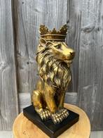 Statue, STEAMPUNK LION - 35 cm - Résine