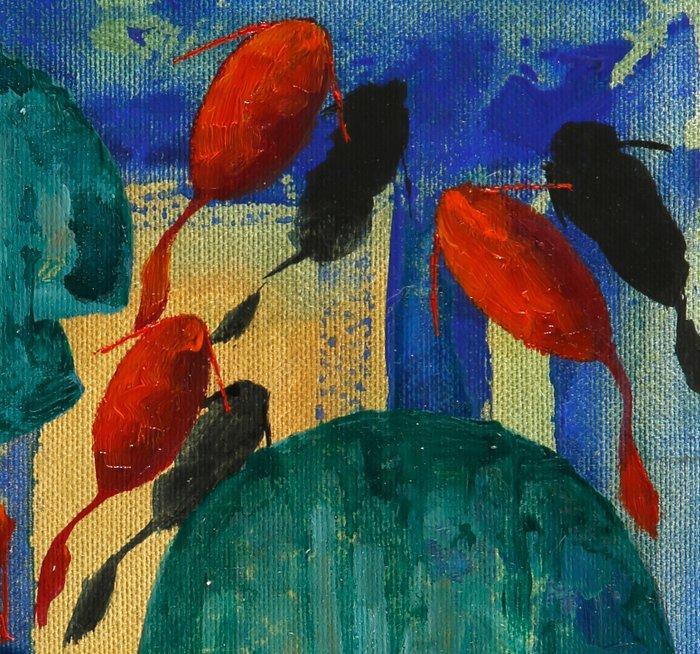 Guido Borelli - zenit, Antiek en Kunst, Kunst | Schilderijen | Modern