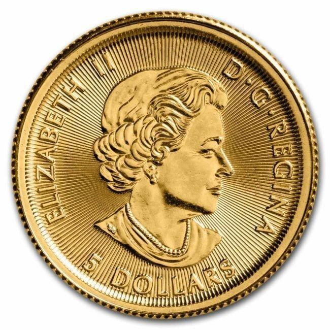 Canada. 2020 1/10 oz $5 CAD Canada Gold North American Bald, Postzegels en Munten, Edelmetalen en Baren