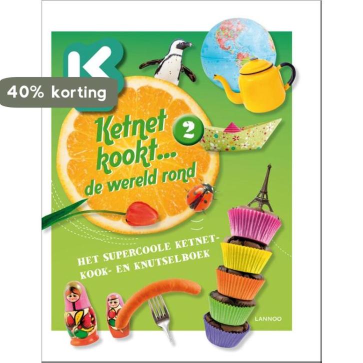 Ketnet kookt ... de wereld rond 2 9789020991000, Boeken, Overige Boeken, Zo goed als nieuw, Verzenden