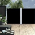 vidaXL Windscherm uittrekbaar 140x600 cm zwart, Verzenden, Nieuw