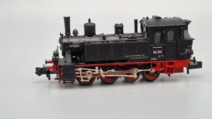 Fleischmann N - 7099 - Tender locomotief (1) - BR 98 812 -, Hobby & Loisirs créatifs, Trains miniatures | Échelle N