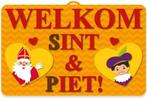 Sint en Piet Kleurplaat Deurbord 58cm, Nieuw, Verzenden