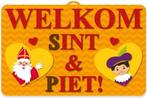 Sint en Piet Kleurplaat Deurbord 58cm, Verzenden, Nieuw