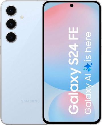 Samsung Galaxy S24 FE 128GB Blauw 5G Mobiele beschikbaar voor biedingen