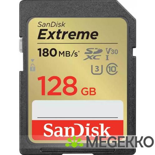 SanDisk Extreme 128GB SDXC Geheugenkaart, Computers en Software, Overige Computers en Software, Nieuw, Verzenden