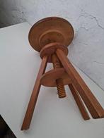 Kruk - Hout - krukje hout schroef, Antiek en Kunst