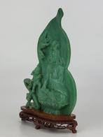 Figuur - Hulu Plaque of Guanyin - Steen - China (Zonder