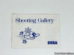Sega Master System - Shooting Gallery - Manual, Auto diversen, Handleidingen en Instructieboekjes, Verzenden