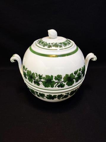 Meissen - Kom - Bowlegefäß mit Deckel und Griffen