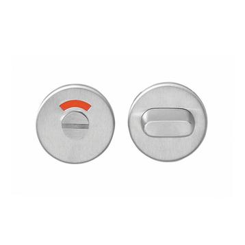 WC slot rond plat RVS, Ophalen of Verzenden, Slot
