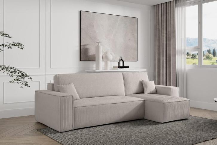 ACTIE Hoekbank vanaf €399,- Vandaag besteld, morgen in huis!, Huis en Inrichting, Zetels | Zetels, 200 tot 250 cm, Minder dan 75 cm