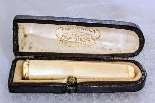 Zonder Minimumprijs - Sigarenhouder - 18 kt goud -, Verzamelen, Rookartikelen, Aanstekers en Luciferdoosjes