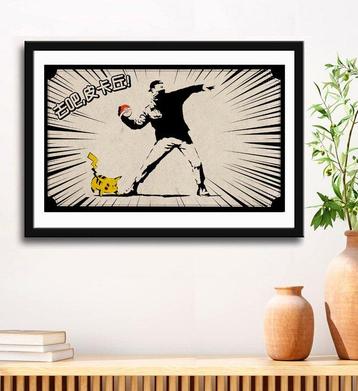 Kodo88 - Flower Bomb: Pokémon Edition – A Banksy Tribute -