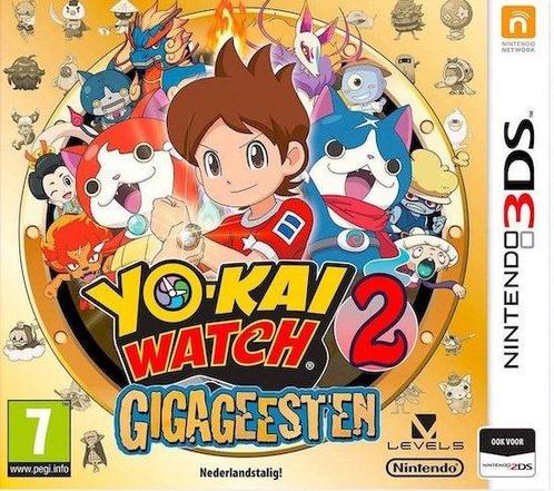 Yo Kai Watch 2 Gigageesten (3DS Games) (Nintendo 3DS), Games en Spelcomputers, Games | Nintendo 2DS en 3DS, Zo goed als nieuw